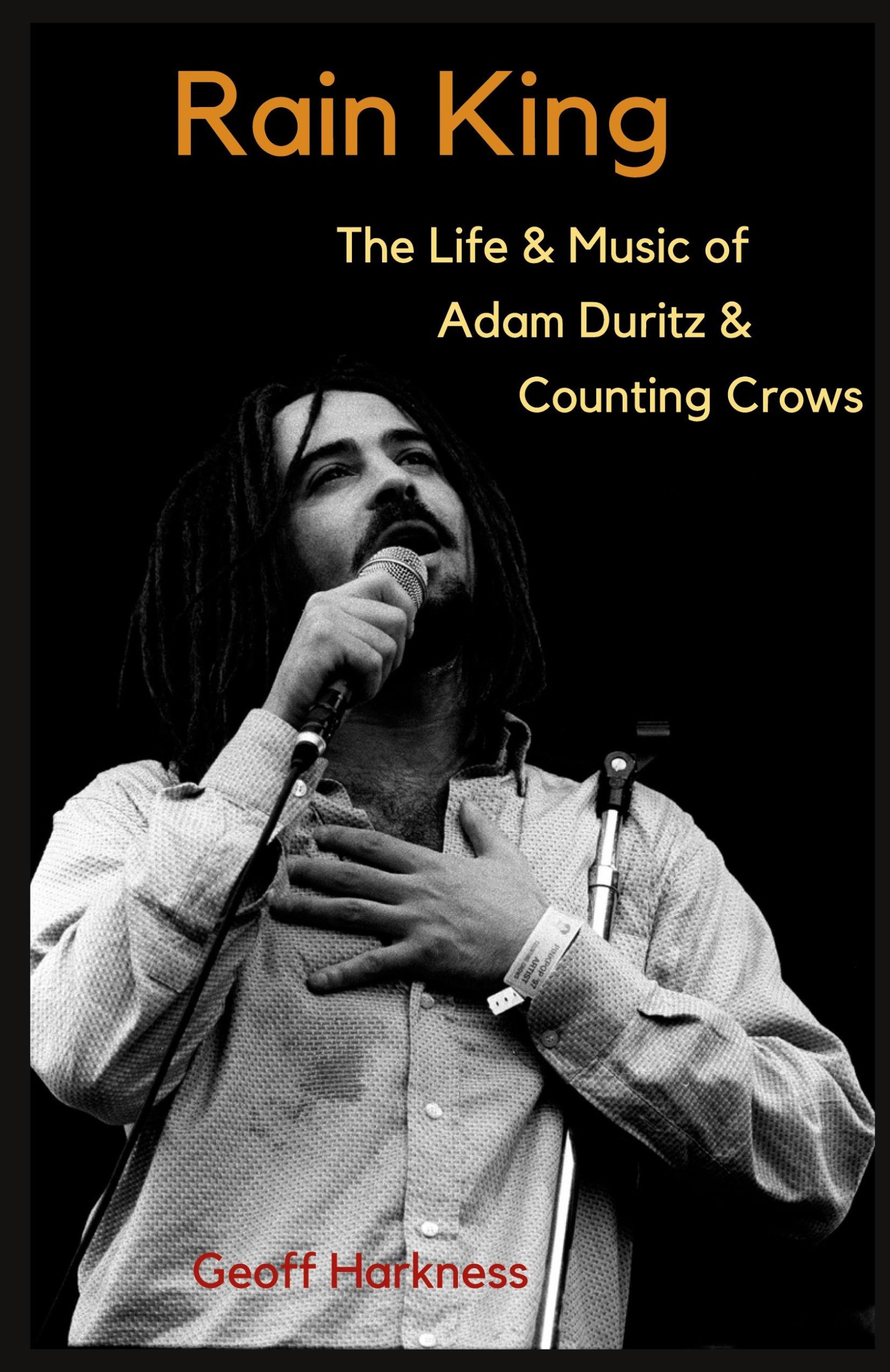 Cover: 9798218208516 | Rain King | The Life and Music of Adam Duritz and Counting Crows