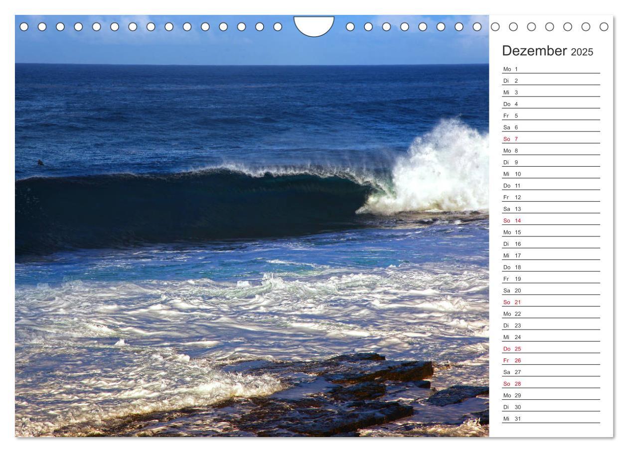 Bild: 9783435382149 | Surfen - Spaß auf den Wellen (Wandkalender 2025 DIN A4 quer),...