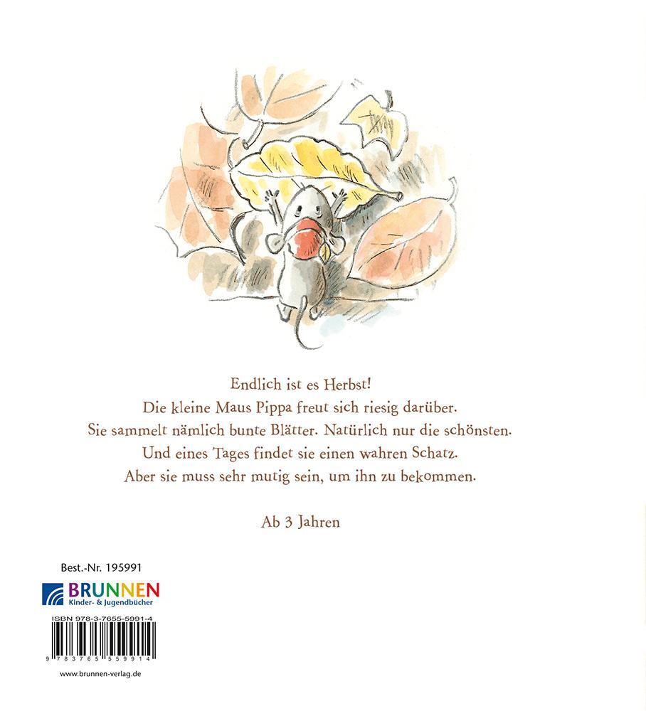 Rückseite: 9783765559914 | Die kleine Maus und das goldene Blatt | Catherine Metzmeyer | Buch