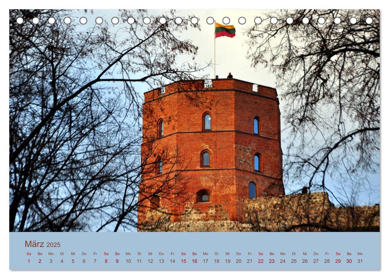 Bild: 9783435445295 | Vilnius im Detail (Tischkalender 2025 DIN A5 quer), CALVENDO...