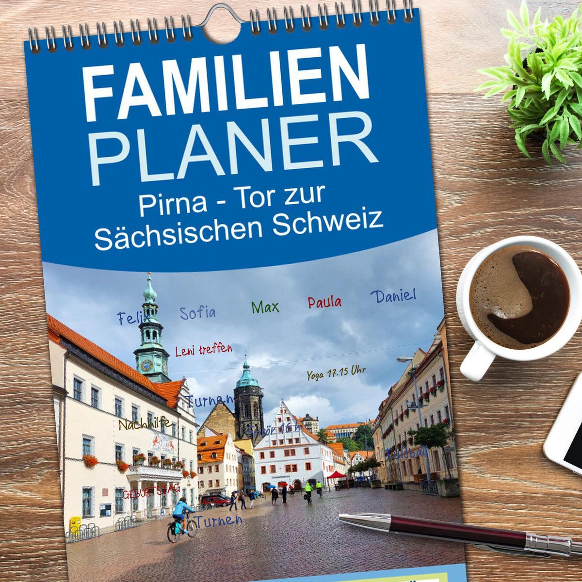 Bild: 9783457097137 | Familienplaner 2025 - Pirna - Tor zur Sächsischen Schweiz mit 5...