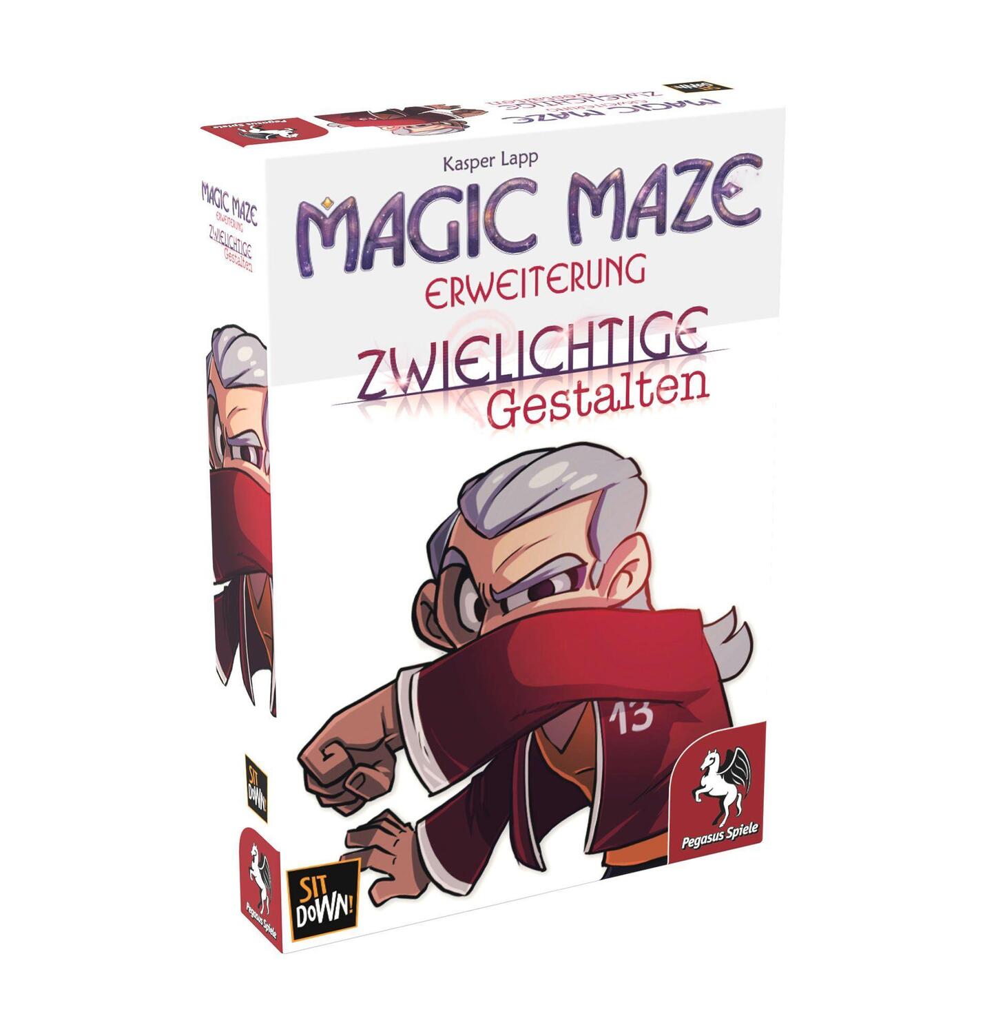 Bild: 4250231718359 | Magic Maze: Zwielichtige Gestalten [Erweiterung] | Spiel | 57203G