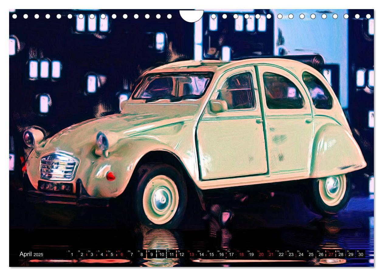 Bild: 9783435281763 | 70 Jahre 2CV (Wandkalender 2025 DIN A4 quer), CALVENDO Monatskalender