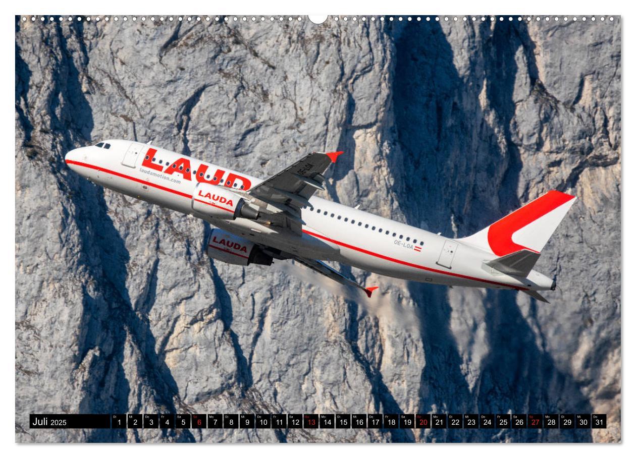 Bild: 9783435185474 | Flugzeugkalender (Wandkalender 2025 DIN A2 quer), CALVENDO...