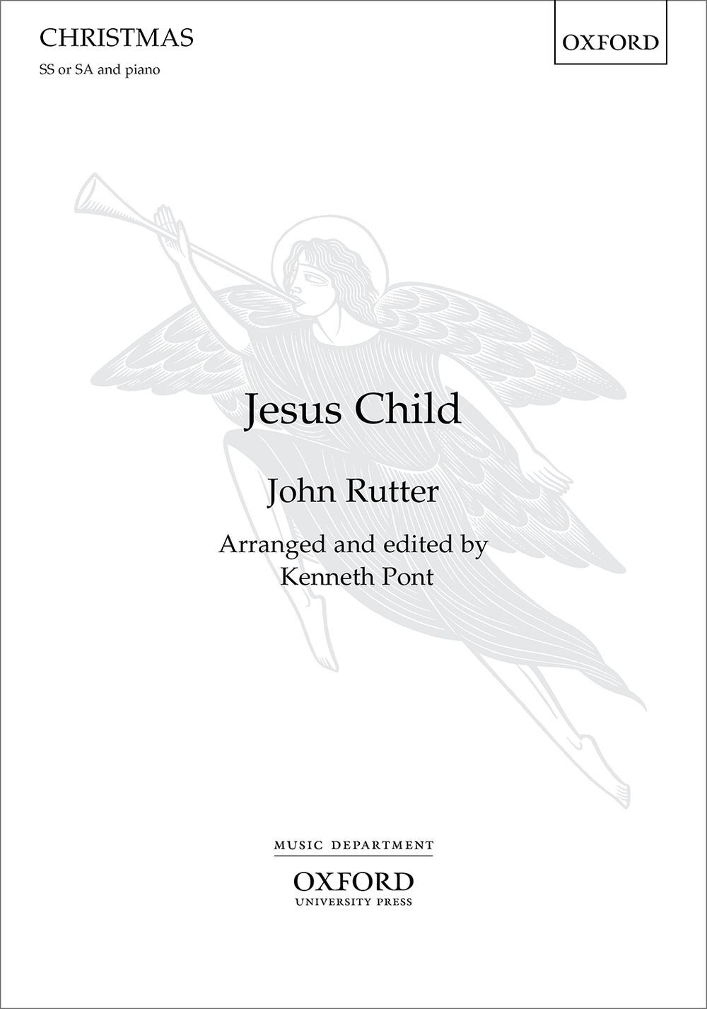 Cover: 9780193529113 | Jesus Child | John Rutter | Klavierauszug | 2019 | EAN 9780193529113