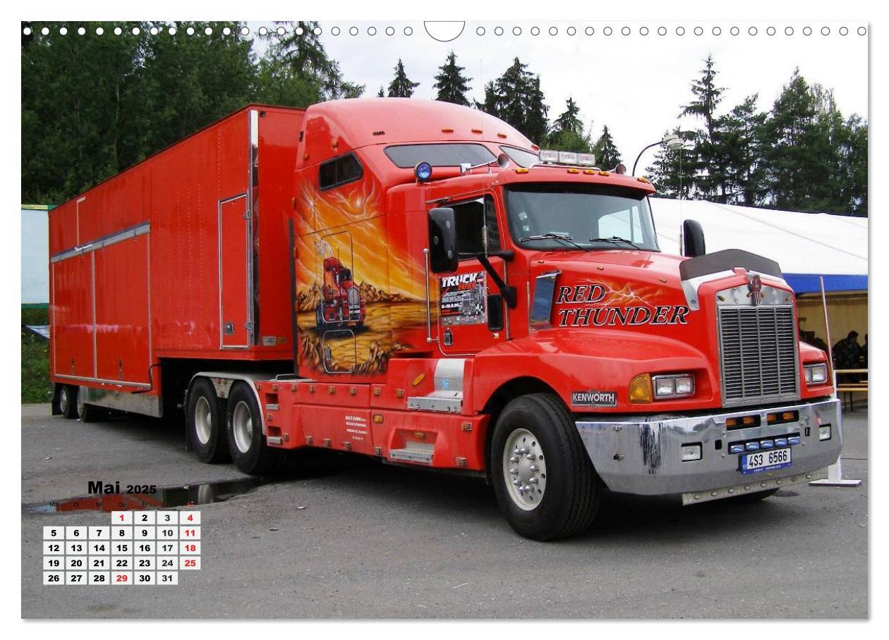 Bild: 9783435498642 | US-Trucks. Faszination Langhauber (Wandkalender 2025 DIN A3 quer),...