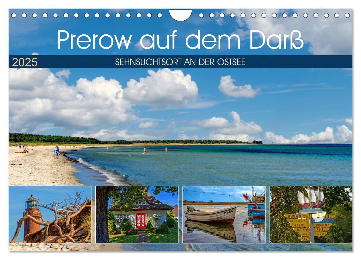 Cover: 9783435281596 | Prerow auf dem Darß - Sehnsuchtsort an der Ostsee (Wandkalender...