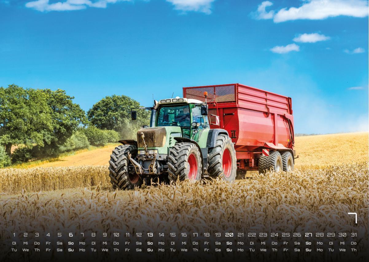 Bild: 9783986734428 | Landmaschinen - Traktor - 2025 - Kalender DIN A3 | GP-Fever.de | 15 S.