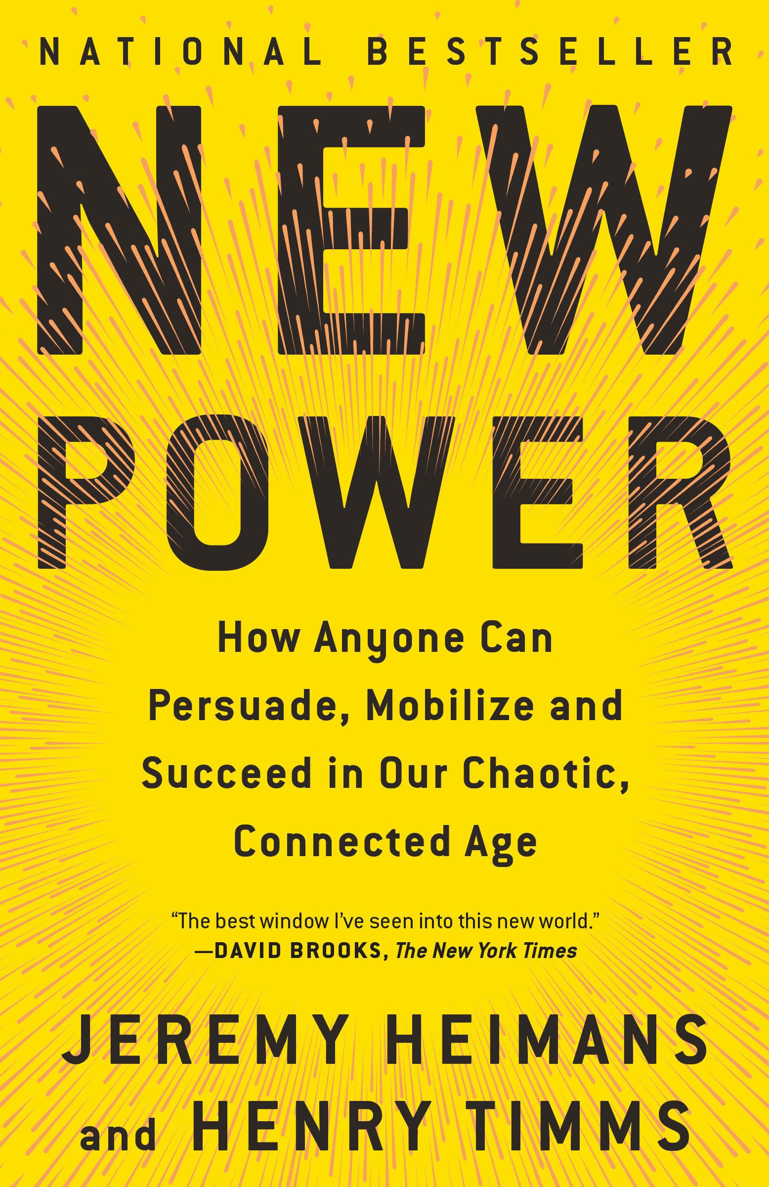 Cover: 9781101971109 | New Power | Jeremy Heimans (u. a.) | Taschenbuch | Englisch | 2019