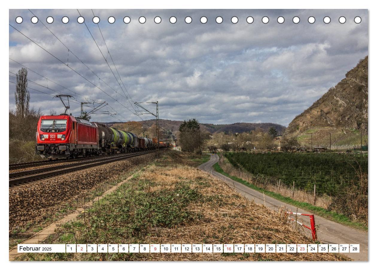 Bild: 9783435696758 | Eisenbahn an Rhein und Mosel 2025 (Tischkalender 2025 DIN A5 quer),...