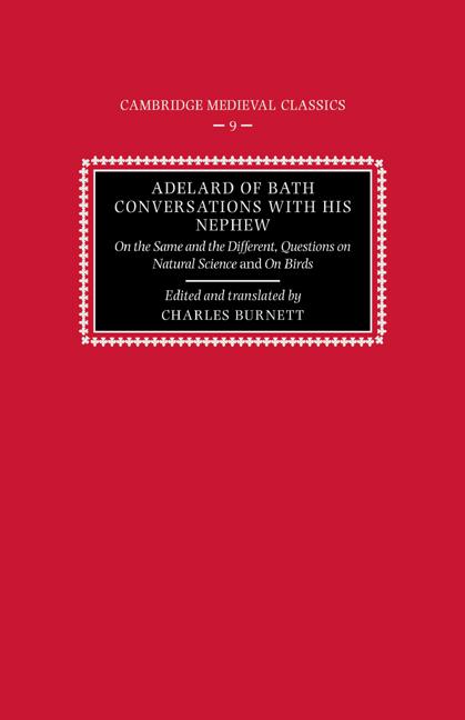 Cover: 9780521397759 | Adelard of Bath, Conversations with His Nephew | Burnett (u. a.)