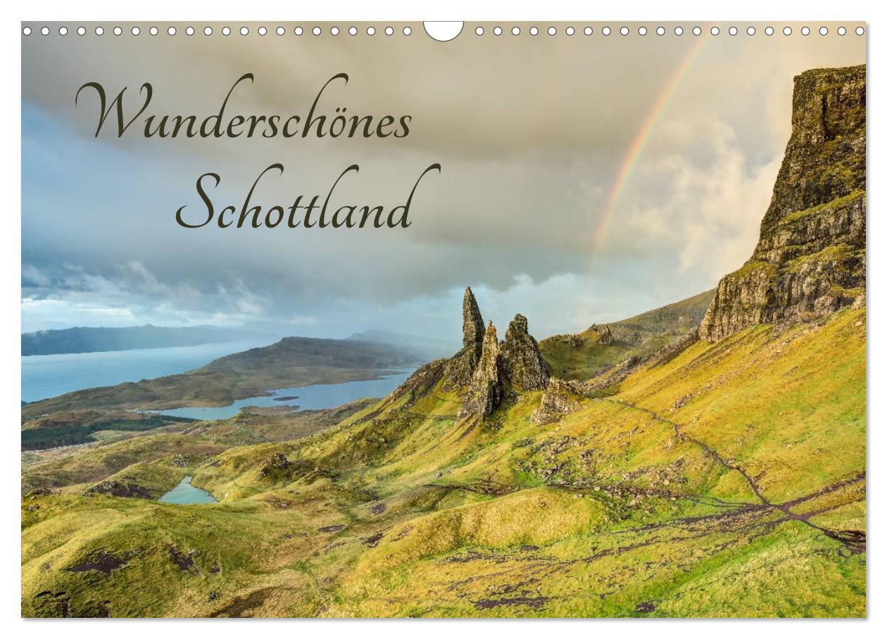 Cover: 9783435351930 | Wunderschönes Schottland (Wandkalender 2025 DIN A3 quer), CALVENDO...