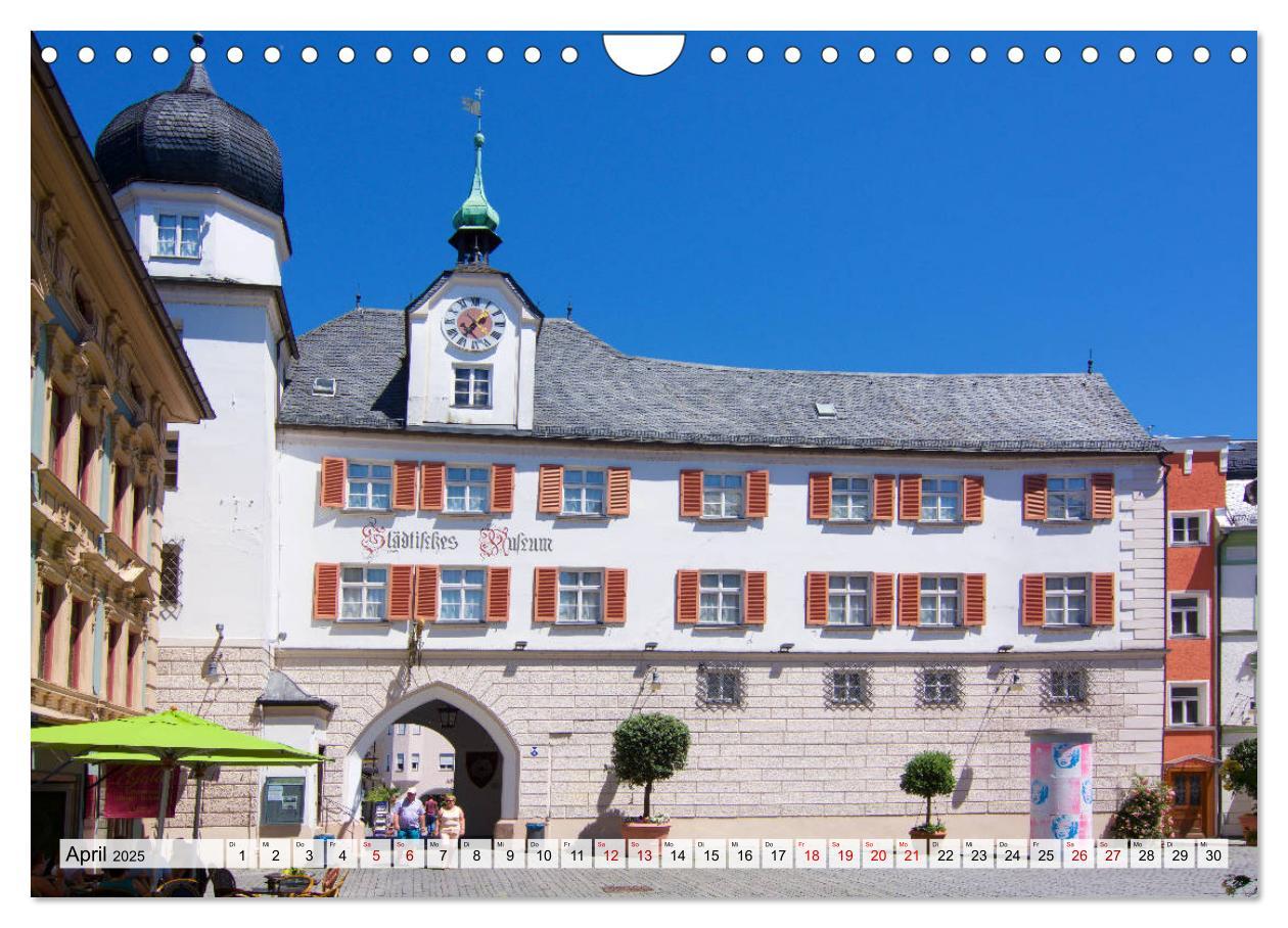 Bild: 9783435443666 | Eine Perle Oberbayerns - Rosenheim (Wandkalender 2025 DIN A4 quer),...