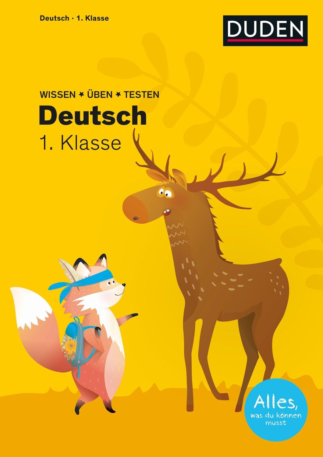 Cover: 9783411772001 | Wissen - Üben - Testen: Deutsch 1. Klasse | Ulrike Holzwarth-Raether