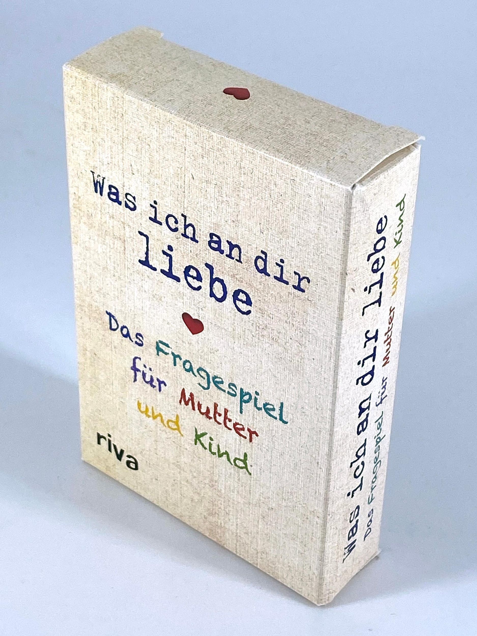 Bild: 9783742310439 | Was ich an dir liebe - Das Fragespiel für Mutter und Kind | Reinwarth