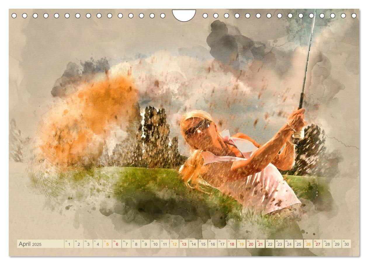 Bild: 9783435420568 | Ich liebe Golf (Wandkalender 2025 DIN A4 quer), CALVENDO...