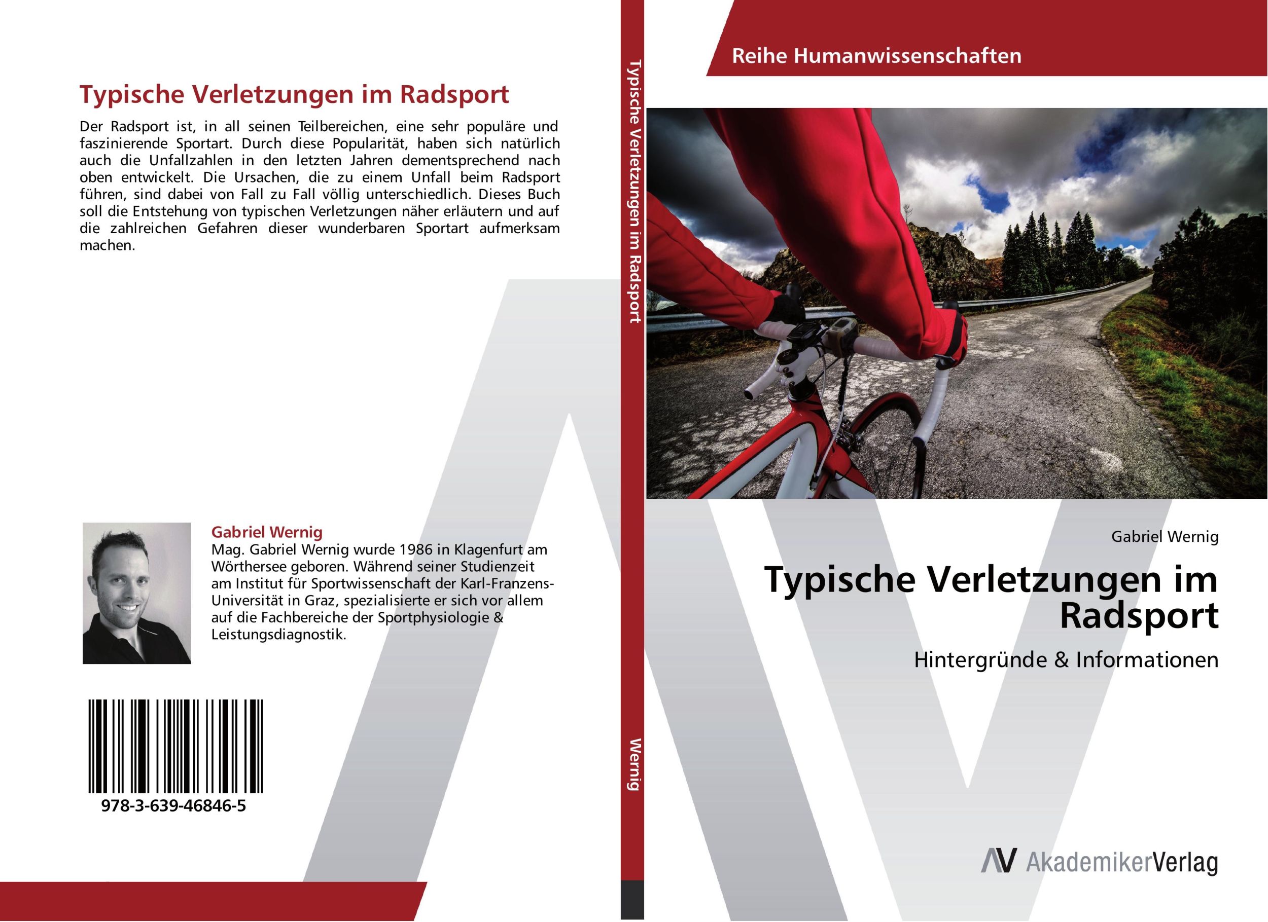 Cover: 9783639468465 | Typische Verletzungen im Radsport | Hintergründe &amp; Informationen