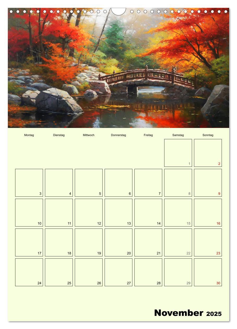 Bild: 9783435869381 | Im japanischen Garten. Zauberhafte Illustrationen (Wandkalender...