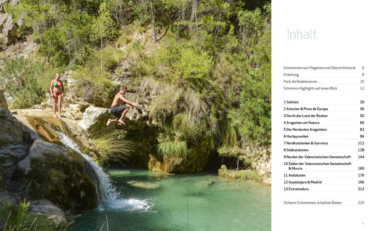 Bild: 9783942048507 | Wild Swimming Spanien | John Weller (u. a.) | Taschenbuch | 224 S.