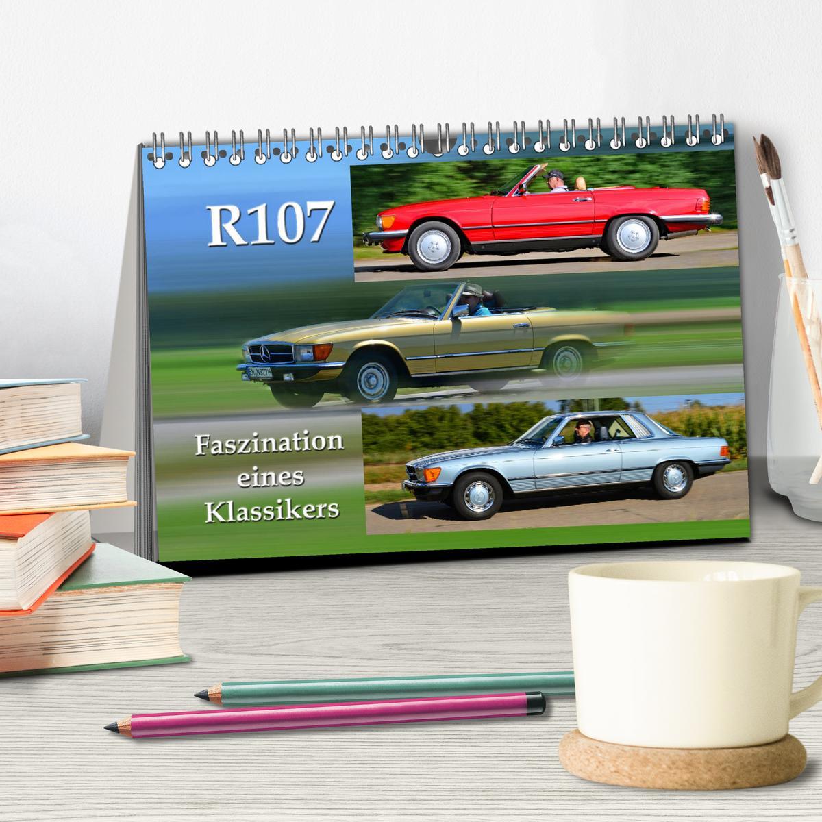 Bild: 9783435108787 | R107 Faszination eines Klassikers (Tischkalender 2025 DIN A5 quer),...