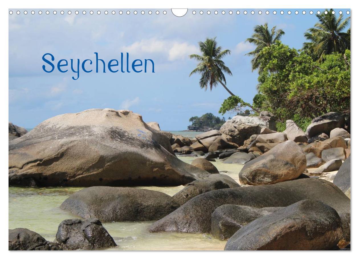 Cover: 9783435763122 | Seychellen (Wandkalender 2025 DIN A3 quer), CALVENDO Monatskalender