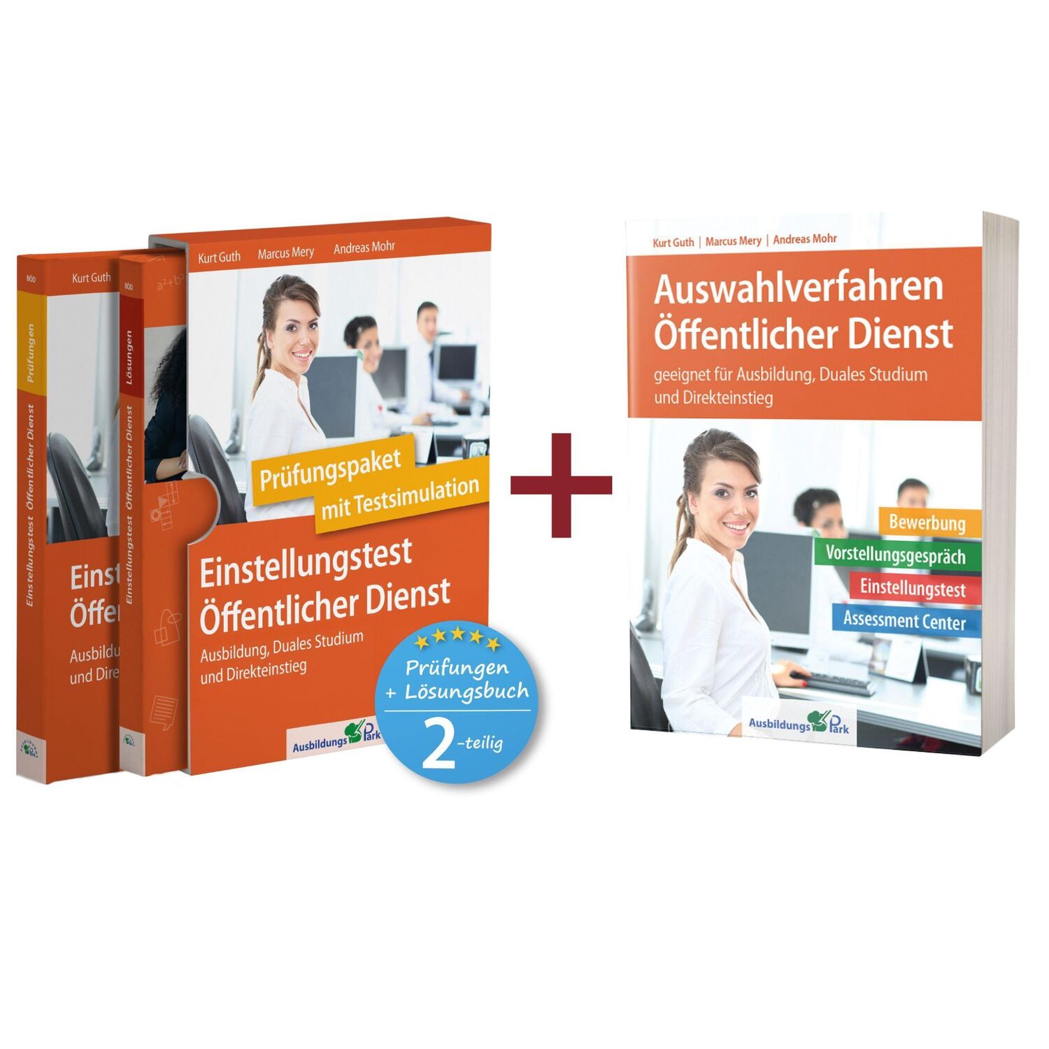 Cover: 9783956242014 | Paket - Einstellungstest + Auswahlverfahren Öffentlicher Dienst | Buch