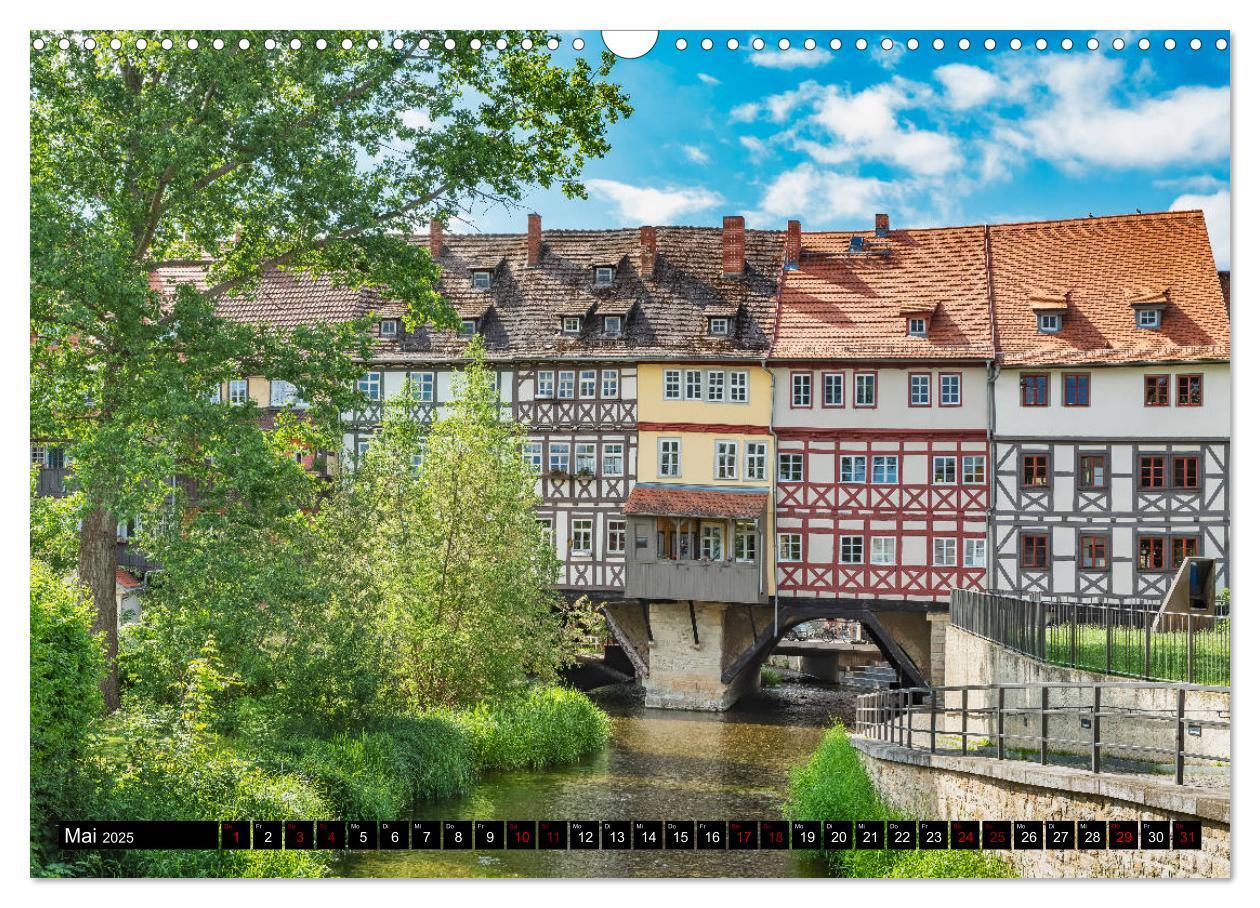 Bild: 9783435123032 | Ein Wochenende in Erfurt (Wandkalender 2025 DIN A3 quer), CALVENDO...