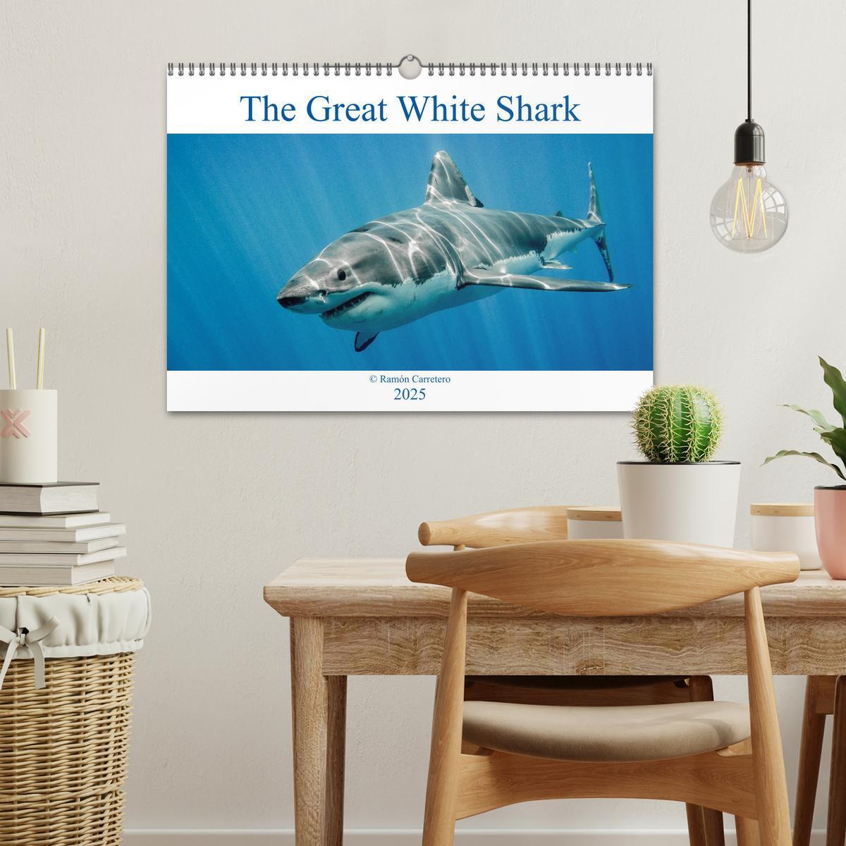 Bild: 9781325942909 | The Great White Shark: King of the Ocean (Wall Calendar 2025 DIN A3...