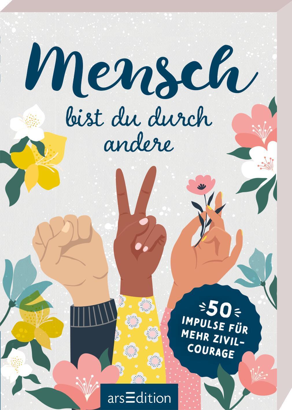 Cover: 9783845849577 | Mensch bist du durch andere | 50 Impulse für mehr Zivilcourage | Buch