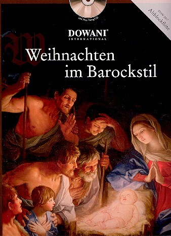 Cover: 9783905477429 | Weihnachten im Barockstil (Alto Recorder) | Dowani 3 Tempi Play Along