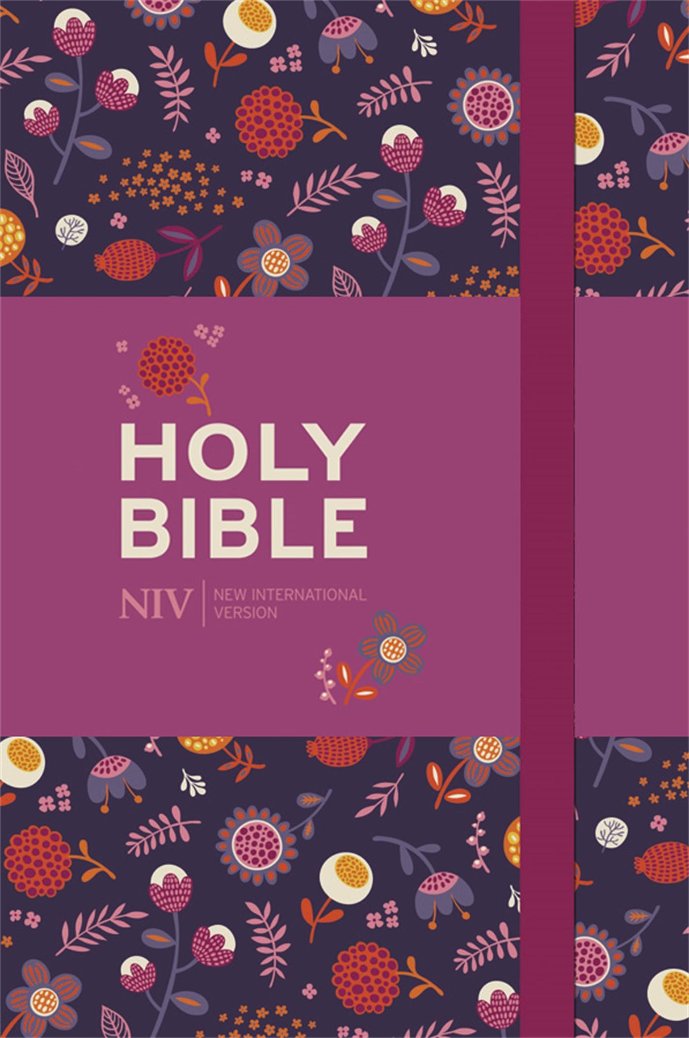 Cover: 9781444702767 | NIV Pocket Floral Notebook Bible | New International Version | Buch