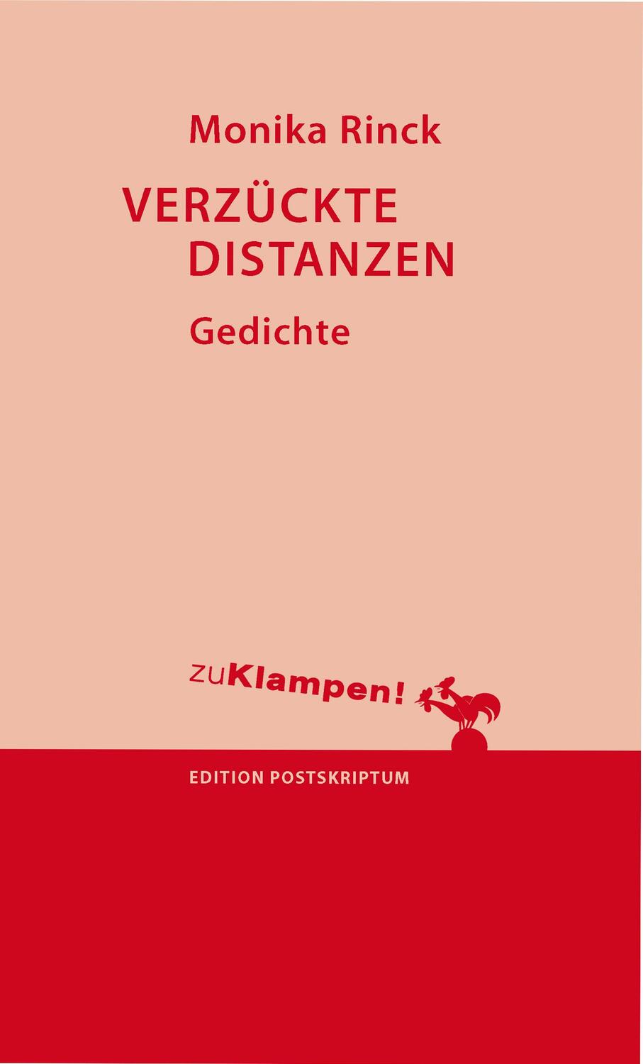 Cover: 9783866741829 | Verzückte Distanzen | Monika Rinck | Taschenbuch | 48 S. | Deutsch