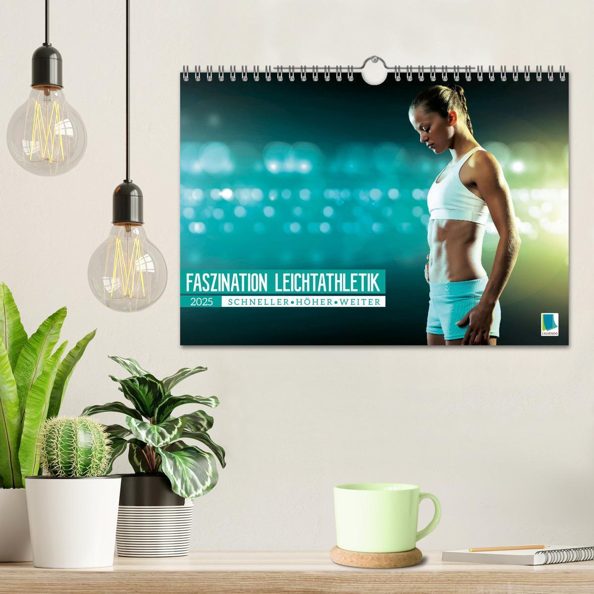 Bild: 9783383864247 | Faszination Leichtathletik: Schneller, höher, weiter (Wandkalender...