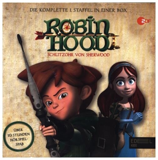 Cover: 4029759194446 | Staffelbox 1 (Folge 1-52) | Robin Hood-Schlitzohr Von Sherwood | CD