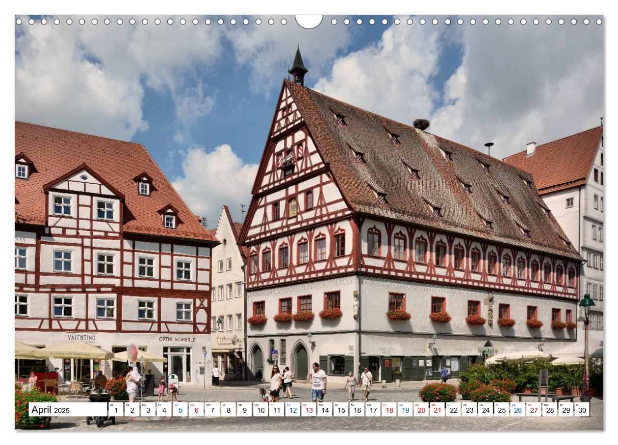 Bild: 9783435431410 | Nördlingen - Eine runde Sache (Wandkalender 2025 DIN A3 quer),...