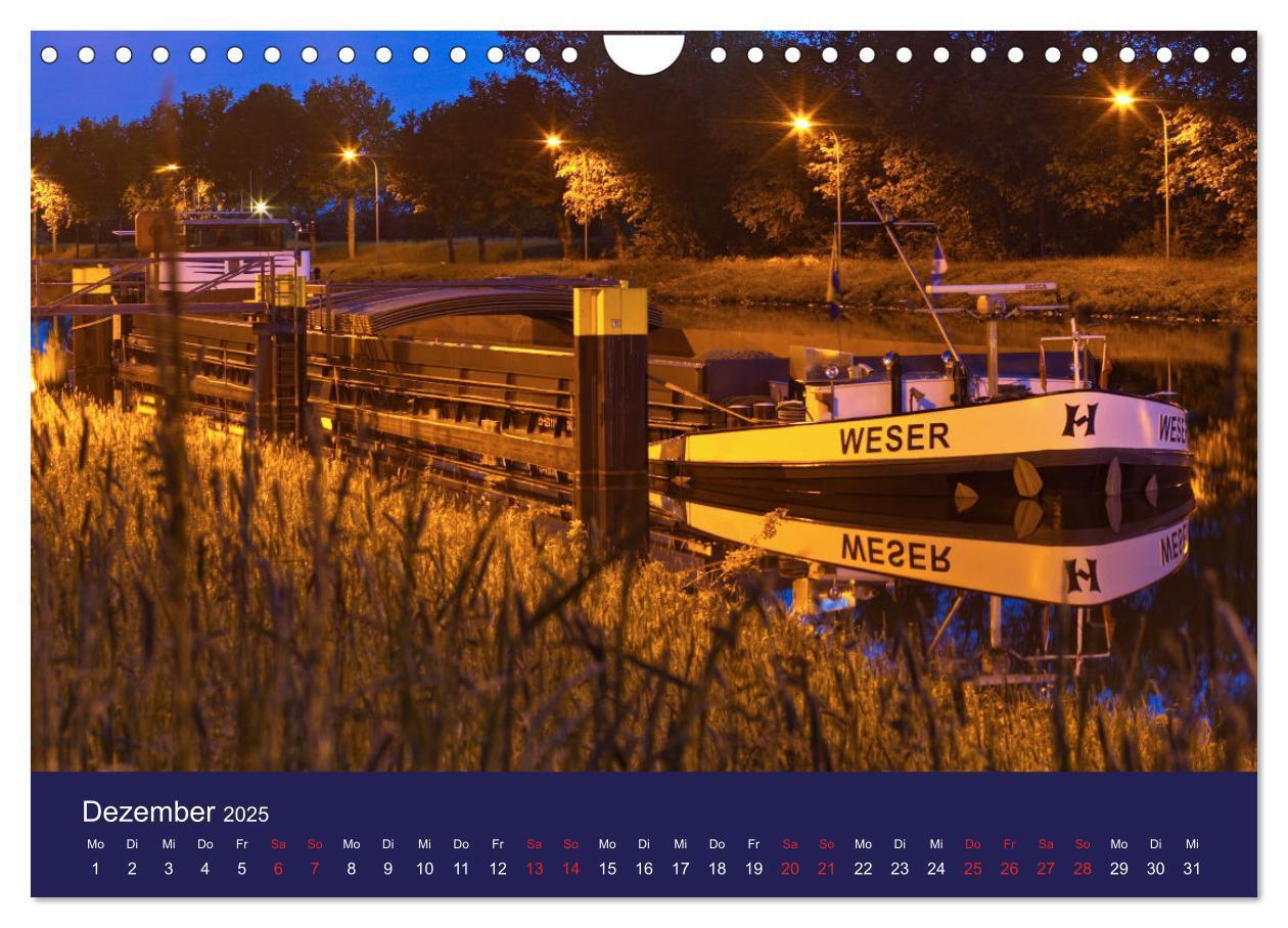 Bild: 9783457160503 | Binnenschiffe im Norden (Wandkalender 2025 DIN A4 quer), CALVENDO...