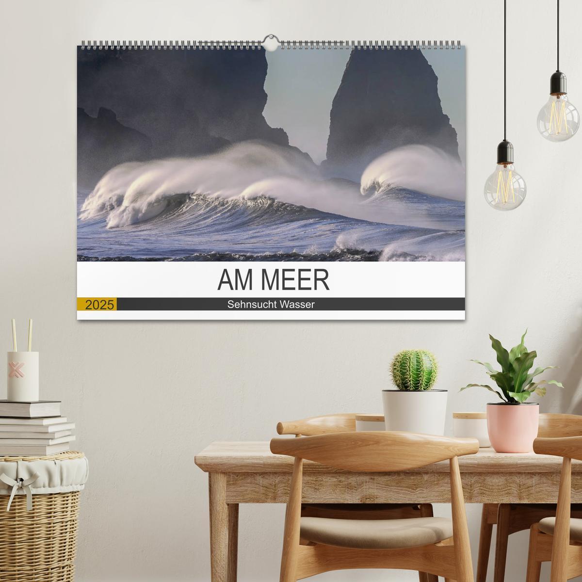 Bild: 9783435316700 | Am Meer. Sehnsucht Wasser (Wandkalender 2025 DIN A2 quer), CALVENDO...