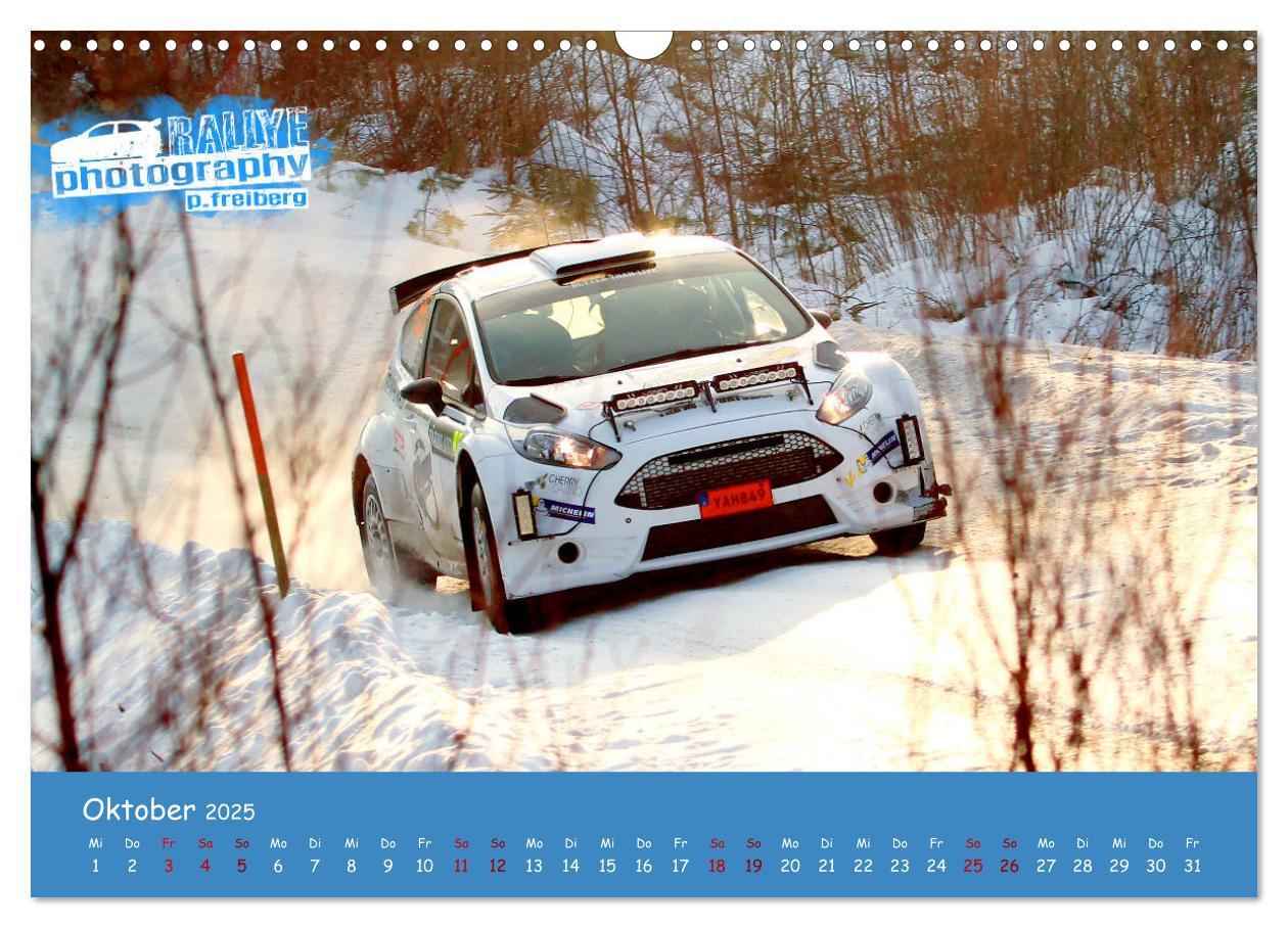 Bild: 9783435343393 | WRC Schweden White Open 2025 (Wandkalender 2025 DIN A3 quer),...