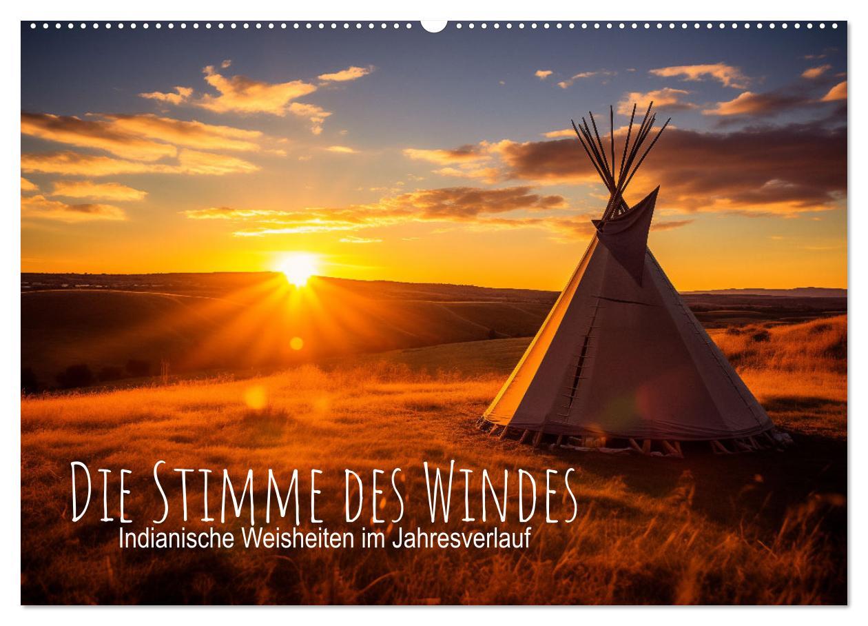 Cover: 9783383761898 | Die Stimme des Windes: Indianische Weisheiten im Jahresverlauf...