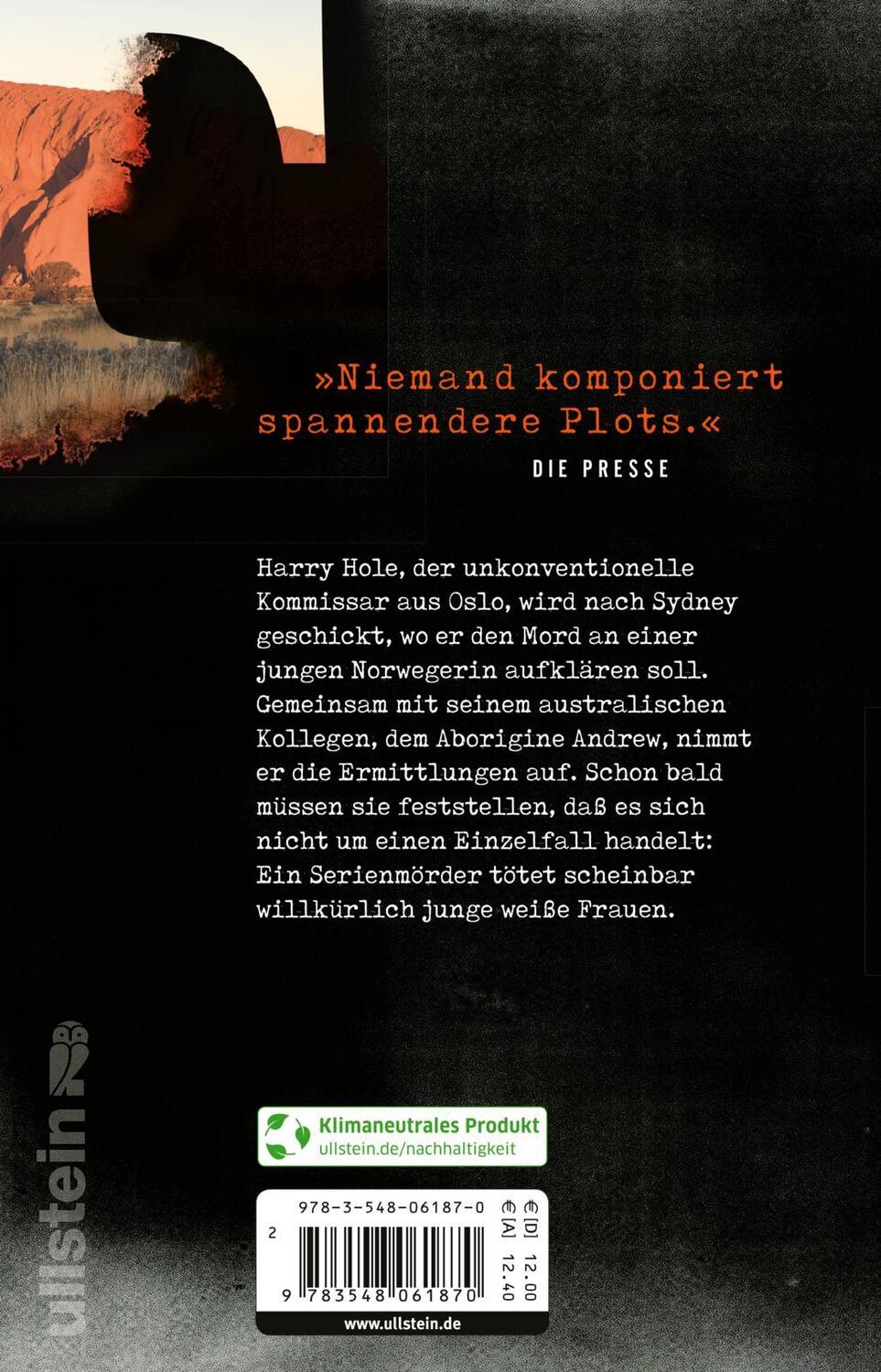 Rückseite: 9783548061870 | Fledermausmann | Jo Nesbø | Taschenbuch | Ein Harry-Hole-Krimi | 2020