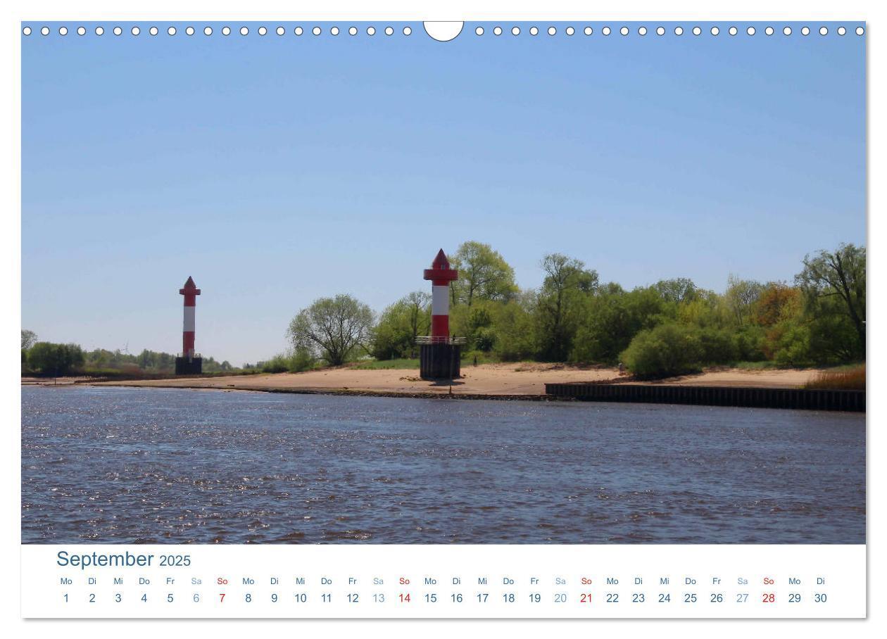 Bild: 9783435322442 | Berne 2025. Impressionen zwischen Weser und Hunte (Wandkalender...