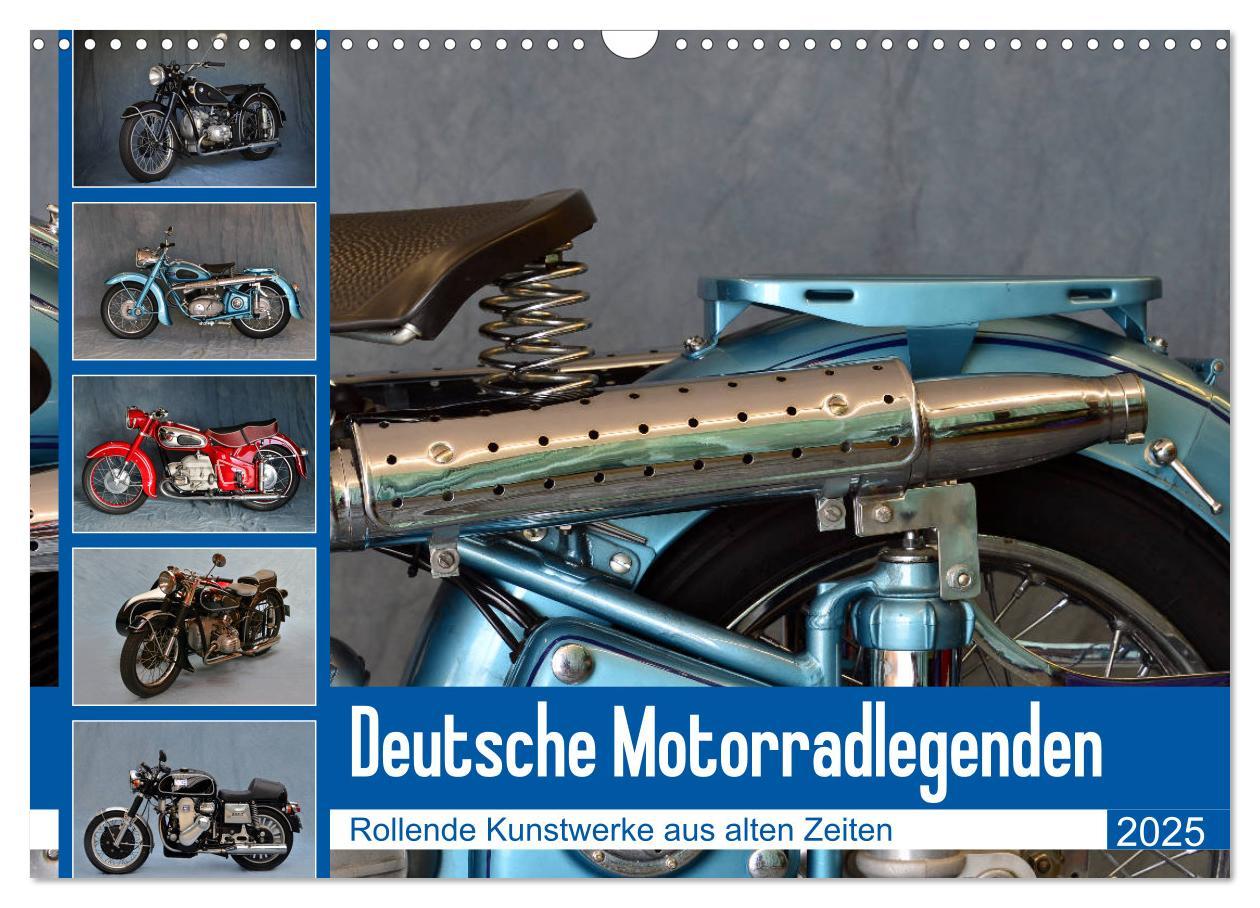 Cover: 9783435406258 | Deutsche Motorrad - Legenden - Rollende Kunstwerke aus alten Zeiten...