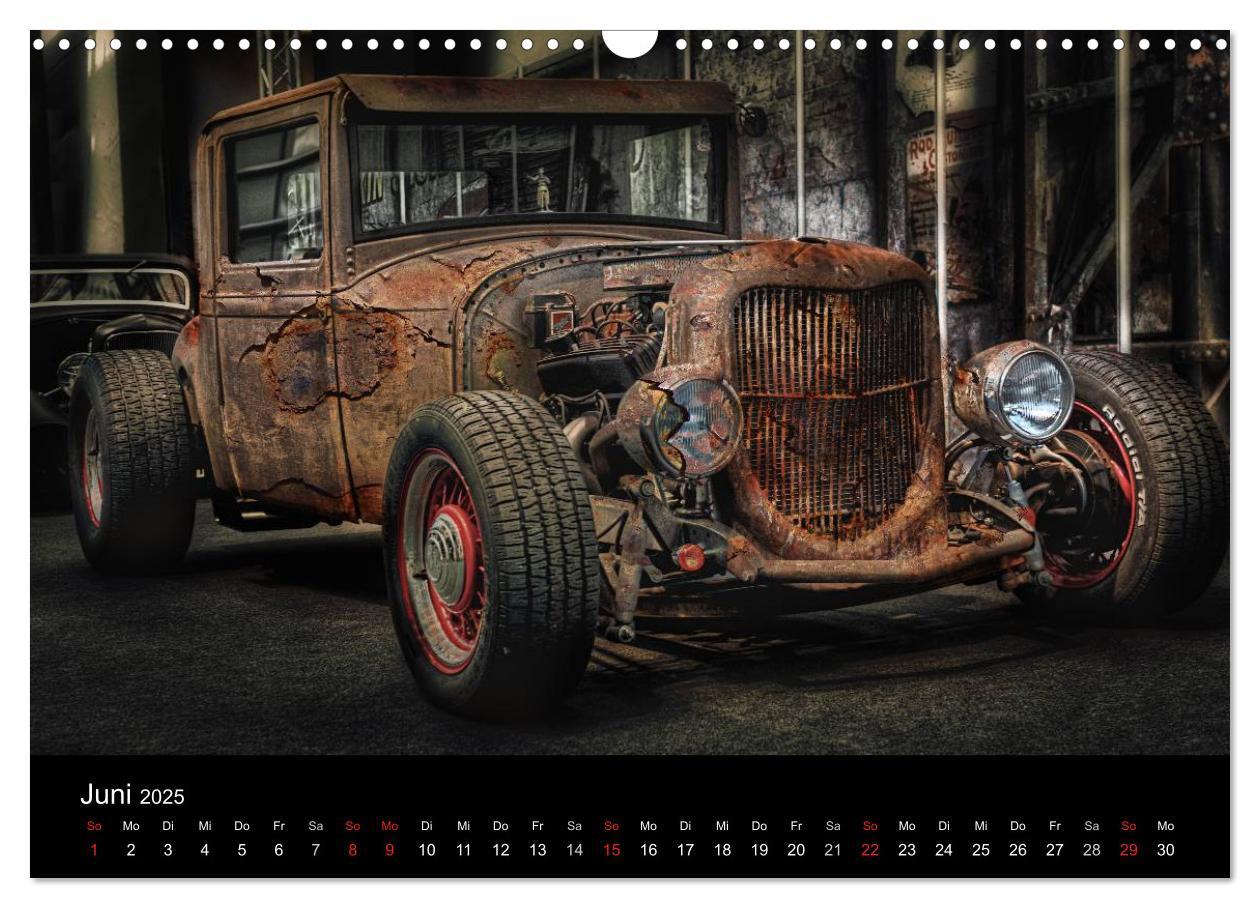 Bild: 9783435772049 | Außergewöhnliche Autos - Hot Rods (Wandkalender 2025 DIN A3 quer),...