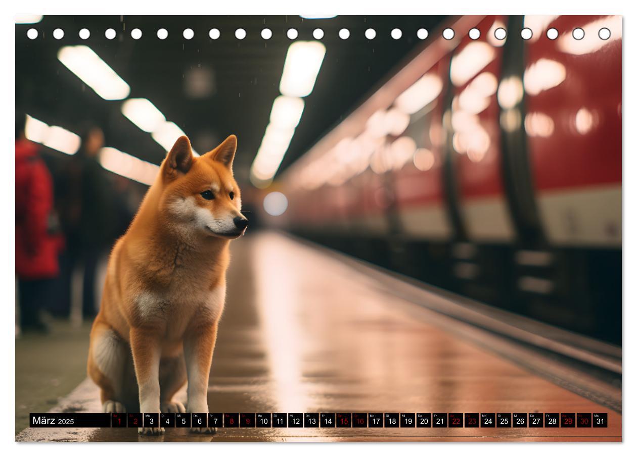 Bild: 9783383858765 | Shiba Inu - Stolz und Anmut (Tischkalender 2025 DIN A5 quer),...