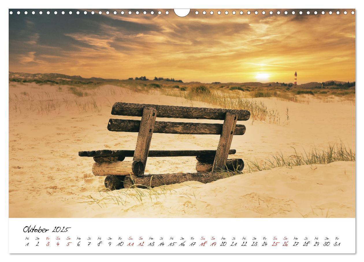 Bild: 9783435037018 | Traumhafte Sonnenuntergänge an der Nordsee (Wandkalender 2025 DIN...