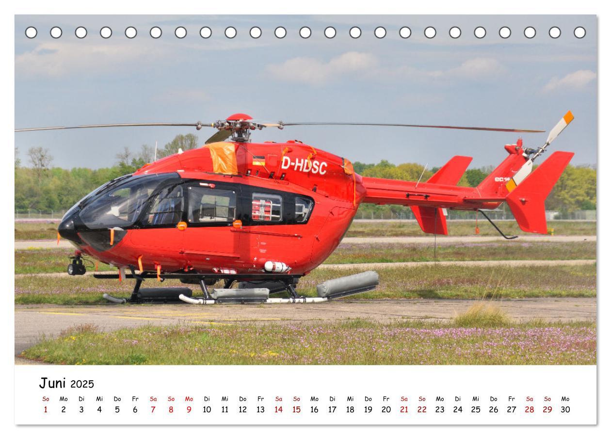 Bild: 9783457235669 | Die beeindruckende Welt der Hubschrauber (Tischkalender 2025 DIN A5...