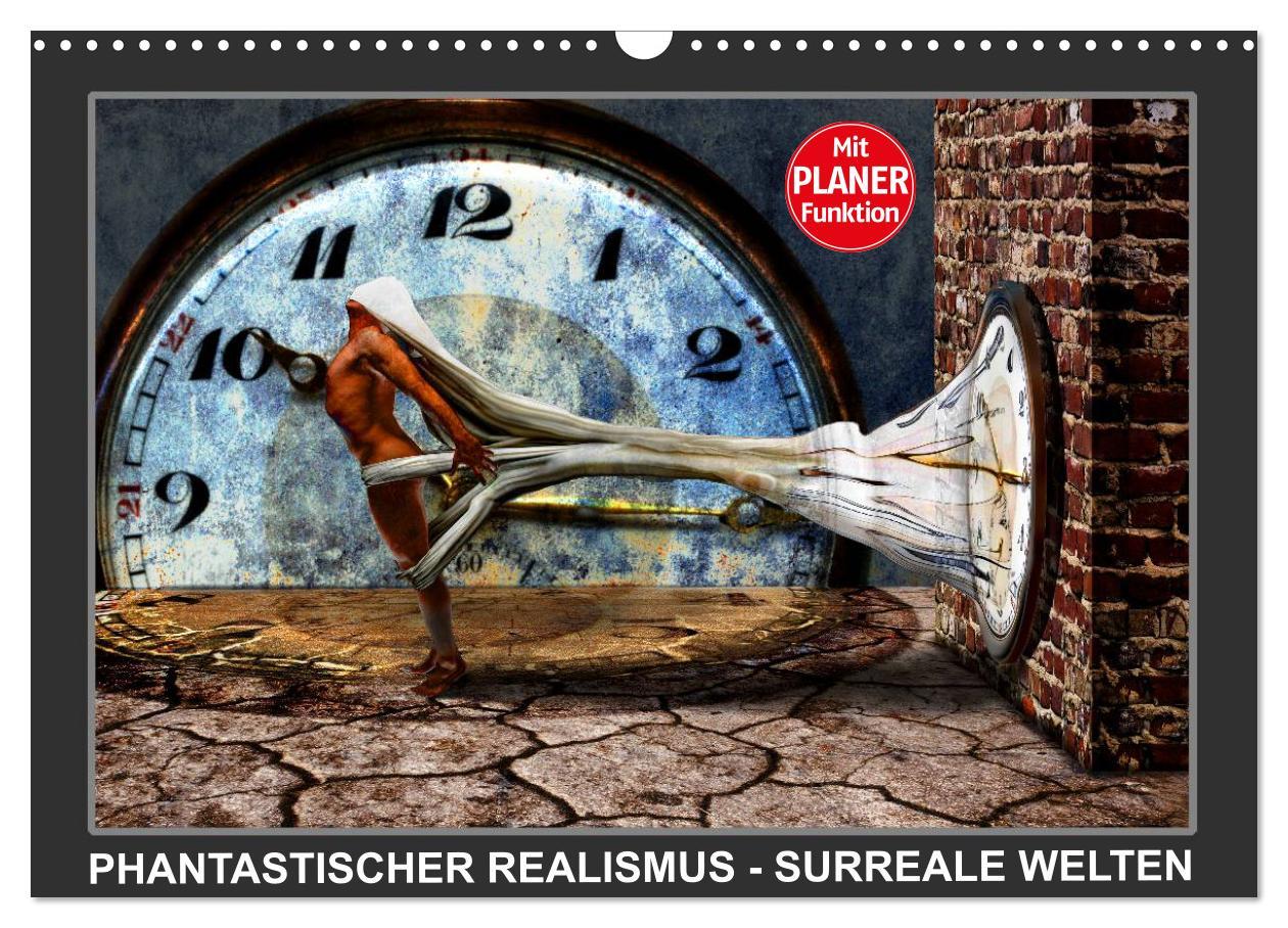 Cover: 9783435540372 | PHANTASTISCHER REALISMUS - SURREALE WELTEN (Wandkalender 2025 DIN...