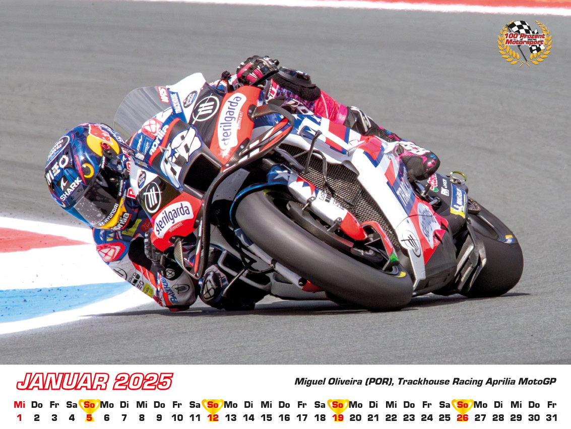 Bild: 9783948794668 | Motorrad Grand Prix Kalender 2025 | Frank Pommer | Kalender | Deutsch