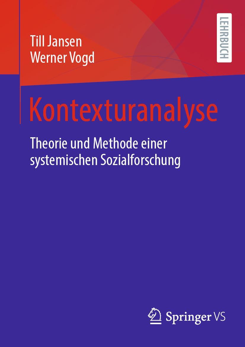 Cover: 9783658357719 | Kontexturanalyse | Till Jansen (u. a.) | Taschenbuch | x | Deutsch