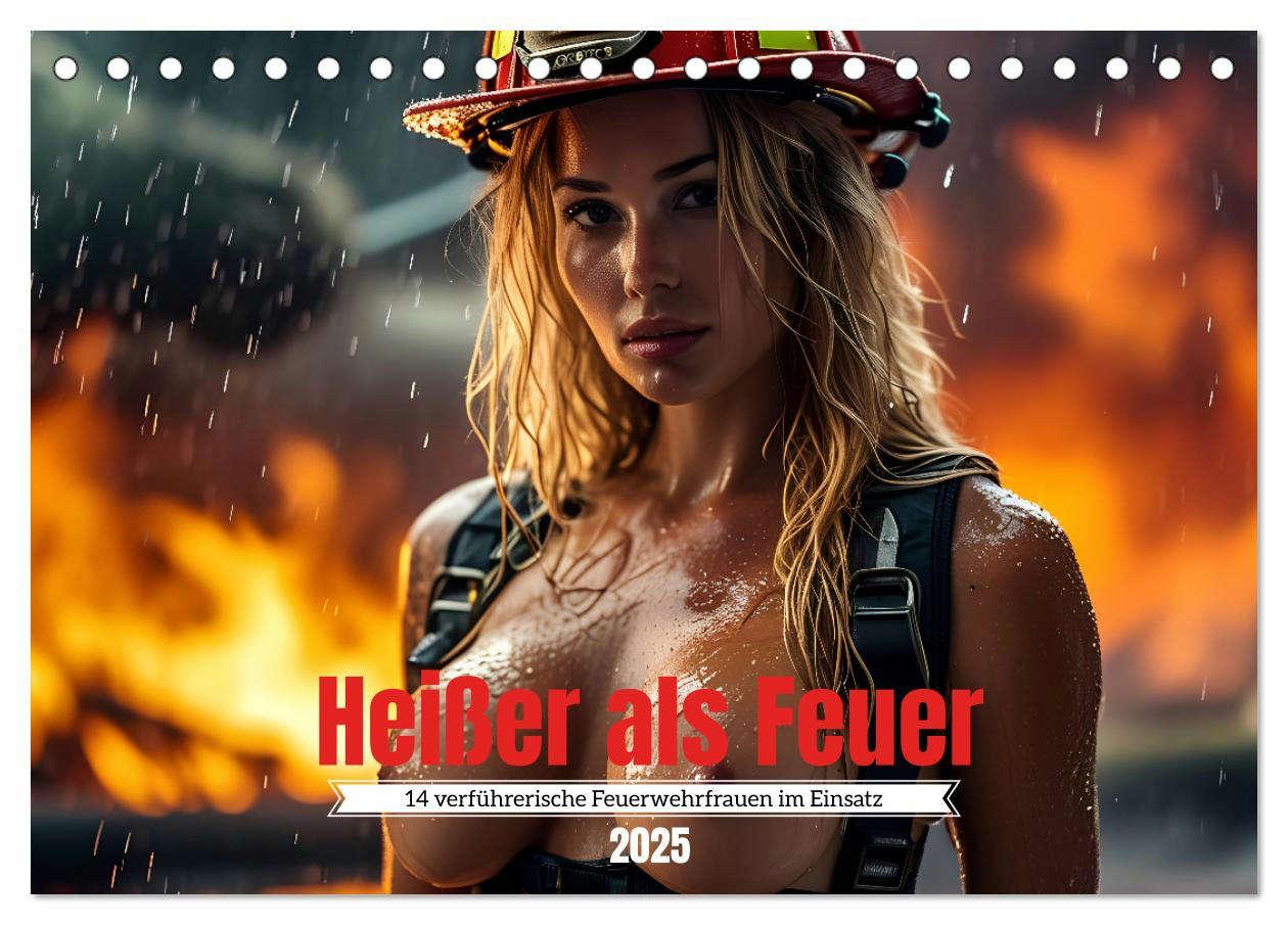 Cover: 9783457228197 | Heißer als Feuer: 14 verführerische Feuerwehrfrauen im Einsatz...